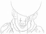 Pennywise Clown Loudlyeccentric sketch template
