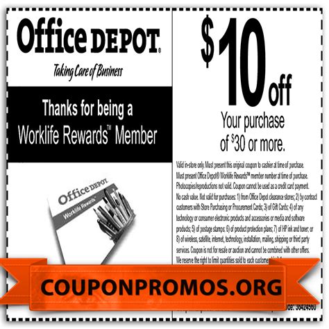 office depot printable coupon november  sample coupons