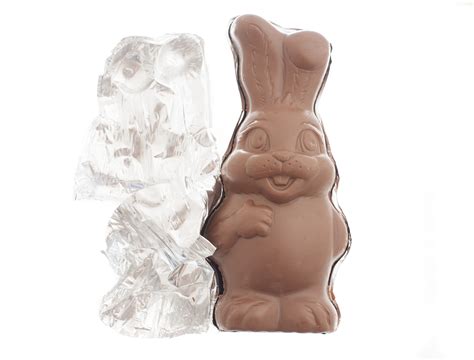 chocolate easter bunny candy creative commons stock image