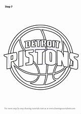 Pistons Detroit sketch template
