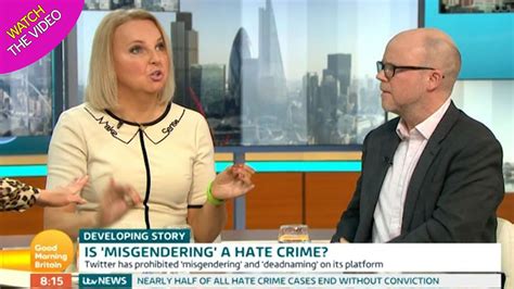 Gmb Chaos As Presenters Shout Over Guests In Misgendering Hate Crime