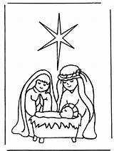 Nacimiento Geburt Birth Jezus Geboorte Colorare Jesu Gesu Nascita Jesús Nascimento Malvorlagen Kerst Gesù Disegni Nativita Nativity Kleurplaten Bijbel Anzeige sketch template