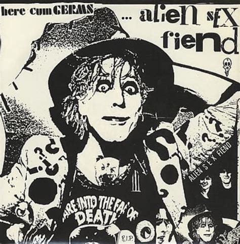 alien sex fiend here cum germs uk 7 vinyl single 7 inch record 377119