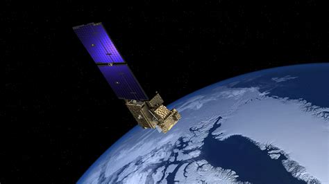 esas  arctic weather satellite flies   power system  ruag space geospatial world