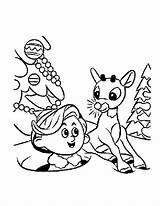 Rudolph Pages Misfit Toys Coloring Template sketch template
