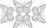 Coloring Butterfly Monarch Pages Butterflies Printable Stencils Wall Animal Print Sheet Kids Colouring Dragonflies Outline Travel Destination Popular Coloringhome Pdf sketch template