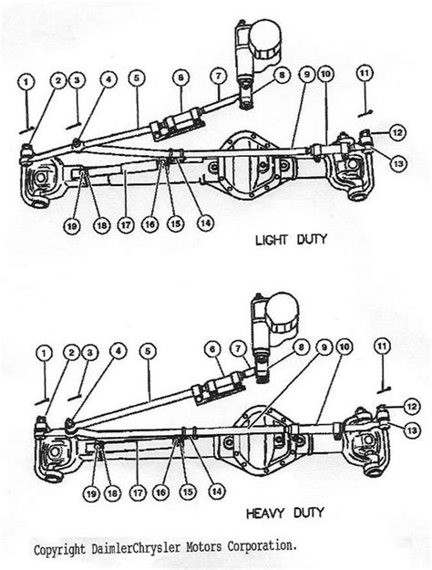 dodge ram  front  parts diagram diagramwirings