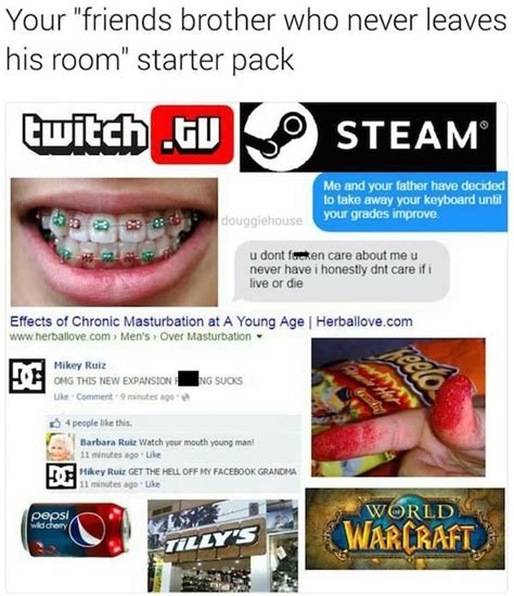 Starter Pack Starter Packs Meme Starter Pack Funny