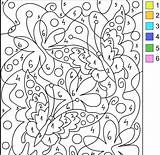 Color Coloring Number Pages Numbers Colouring Printable Nicole Mystery Adult Sheets Nu Worksheets Nature sketch template