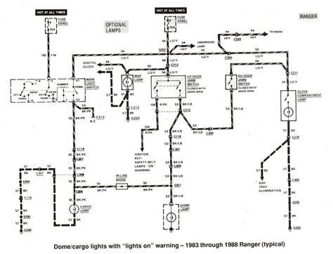 wiring diagram  ford ranger wiring diagram