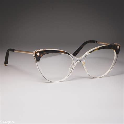 tr90 cat eye glasses frames women trending rivet styles optical fashion