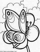 Butterfly Coloring Pages Printable Butterflies Flowers Adult Beautiful Adults Drawing Print Grade Template Clipart Kids 5th Flower Color Cute Colouring sketch template