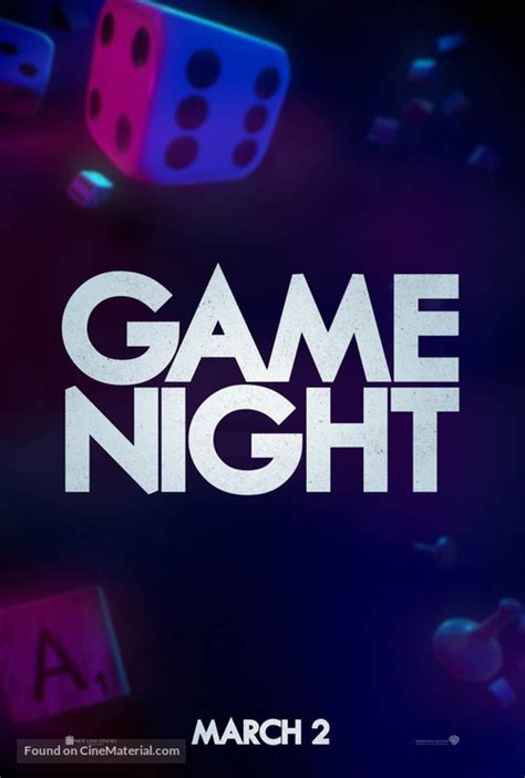 Game Night 2018 Teaser Movie Poster