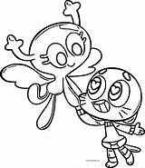 Gumball Penny Wecoloringpage sketch template