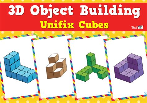 objects building unifix cubes teacher resources  classroom