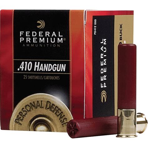 federal personal defense  ga    buckshot  pellets  rounds shotgun ammunition