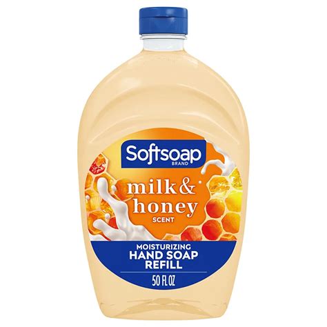 softsoap milk golden honey moisturizing hand soap refill shop bath
