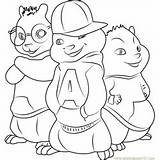 Chipmunks Coloring Alvin Pages Chipwrecked Coloringpages101 sketch template