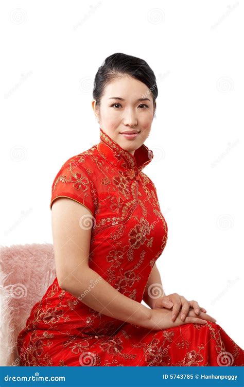 elegante asiatische frau stockbild bild von kulturell 5743785