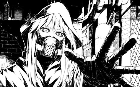 anime girl gas mask