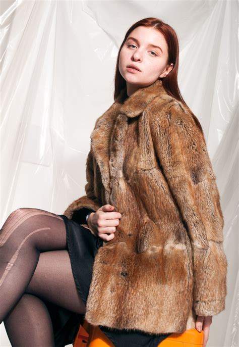 Vintage Fur Coat 80s Real Pelt Penny Lane Grunge Jacket – Pop Sick Vintage