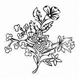 Plants Blossom Zwart Abstracte Wit Illustratie Kleurende Schets Bloem Beelden Boek Kleuren Schetst sketch template