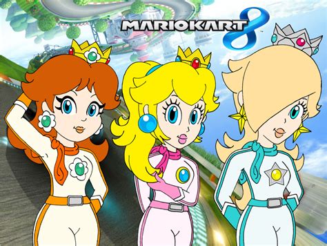 Image Result For Princess Peach Mario Kart 8 Fanart