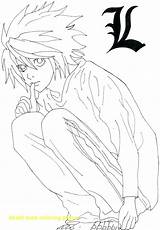 Death Note Coloring Pages Lineart Anime Drawings Line Printable Drawing Color Kids Print Getdrawings Deviantart Designlooter Getcolorings Search Light Yagami sketch template