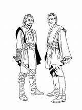 Anakin Wars Star Obi Wan Coloring Pages Lego Vs Skywalker Kenobi Stencil Color Printable Colouring Stomac Search Google Getcolorings Clone sketch template