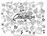 Santa Doodle Doodles Kidscanhavefun sketch template