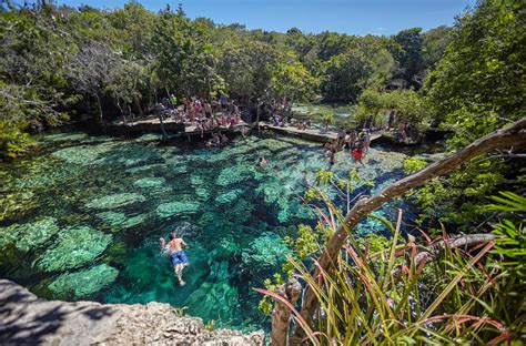 cenote azul playa del carmen visitor info prices