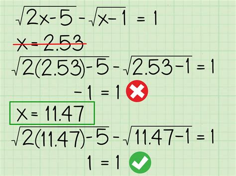 solve radical equations  steps  pictures wikihow
