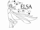 Elsa Coloring Pages Princess Queen Drawing Frozen Anna Disney Draw Getdrawings Sky Sheet Hello sketch template
