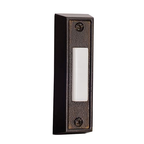 craftmade lighting bronze led doorbell button bs bz destination lighting