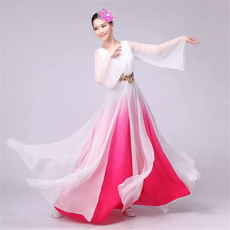 buy traditional women gradient color tang ancient