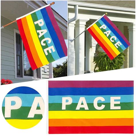 60x90cm 90x150cm flag colorful rainbow peace flags 2x3ft 3x5ft rainbow