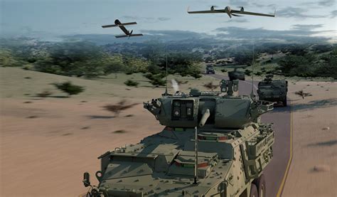 general dynamics aerovironment aim  pair drones  ground vehicles  army marines