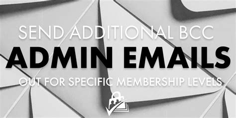 bbc additional email addresses  member  admin notifications