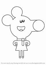 Duggee Hey Coloring Pages Oua Getdrawings Draw sketch template