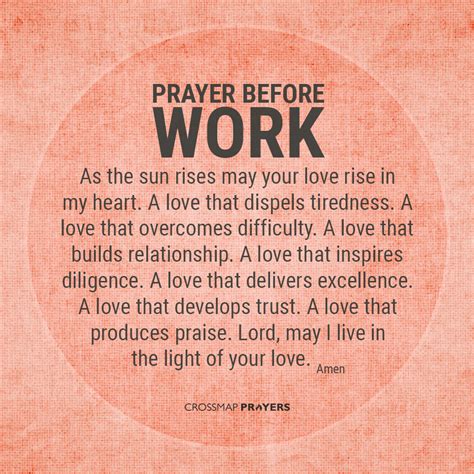 prayer  work