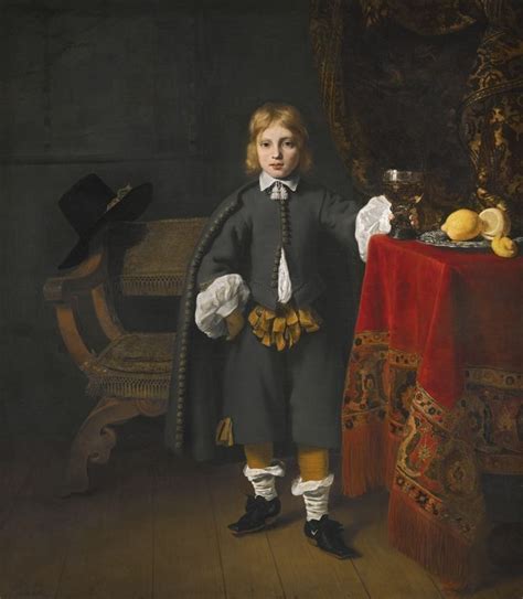 ferdinand bol dordrecht   amsterdam portrait   boy     artists son