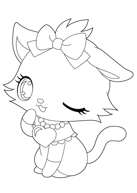 cute baby cat coloring pages coloring pages