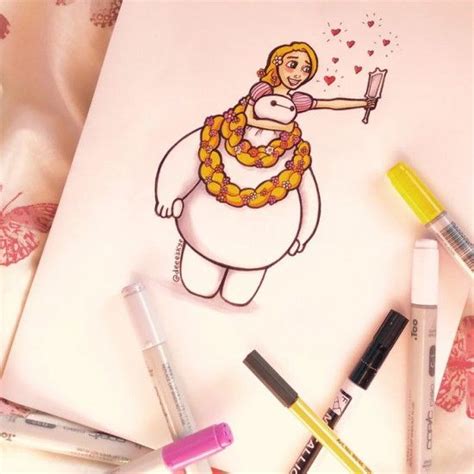 Photos Baymax Reimagined As Famous Disney Characters Inside The