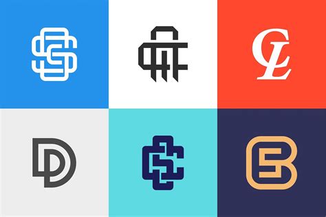 monogram logo collections creative logo templates creative market