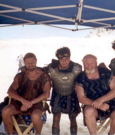 somehow i had never encountered this behind the scenes pic from troy