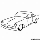 Studebaker Coloring Starliner 1953 Cars Pages Template Thecolor sketch template