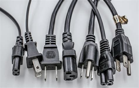 power supply cord nema  p iec   power cord custom length color ul listed cablesgo