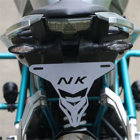 motorcycle rear license plate frame modification motorcbike number plate holder  cfmoto nk