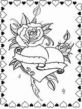 Desenhos Colorir Rosas sketch template
