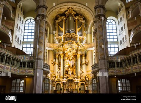 dresden frauenkirche interior architecture ornate decoration religion